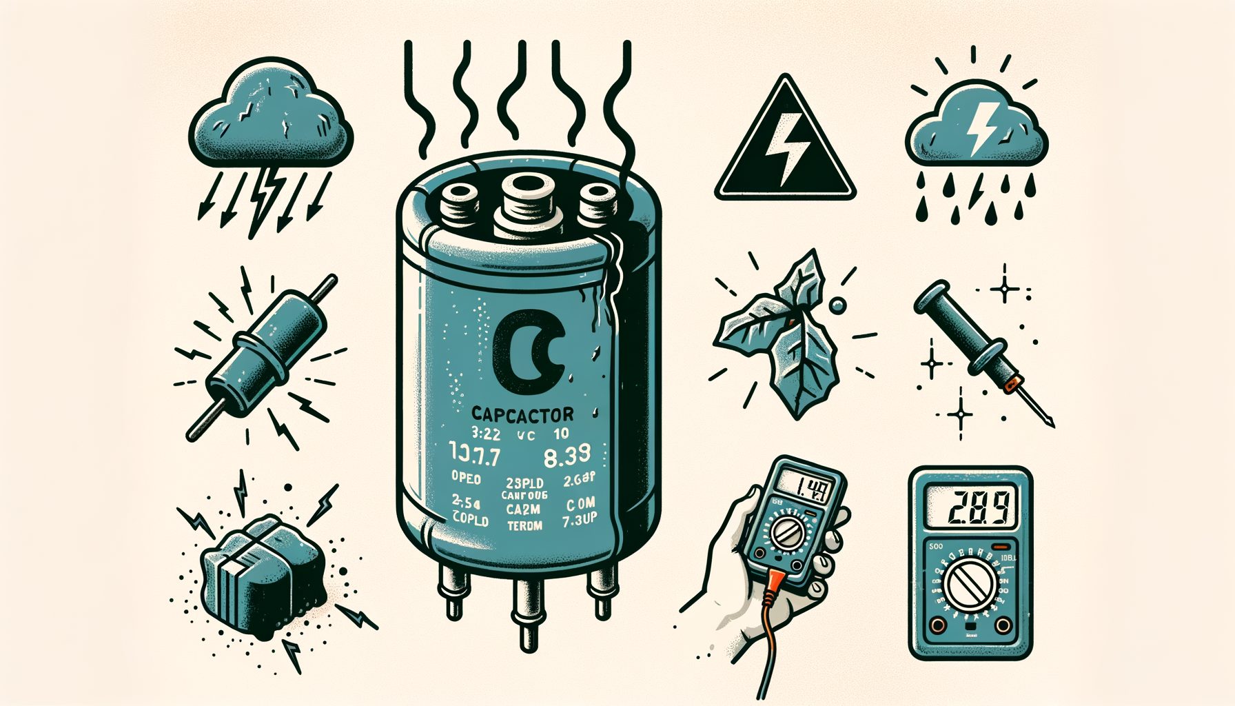 AC Capacitor Failure: Causes, Symptoms, and Detection Tips