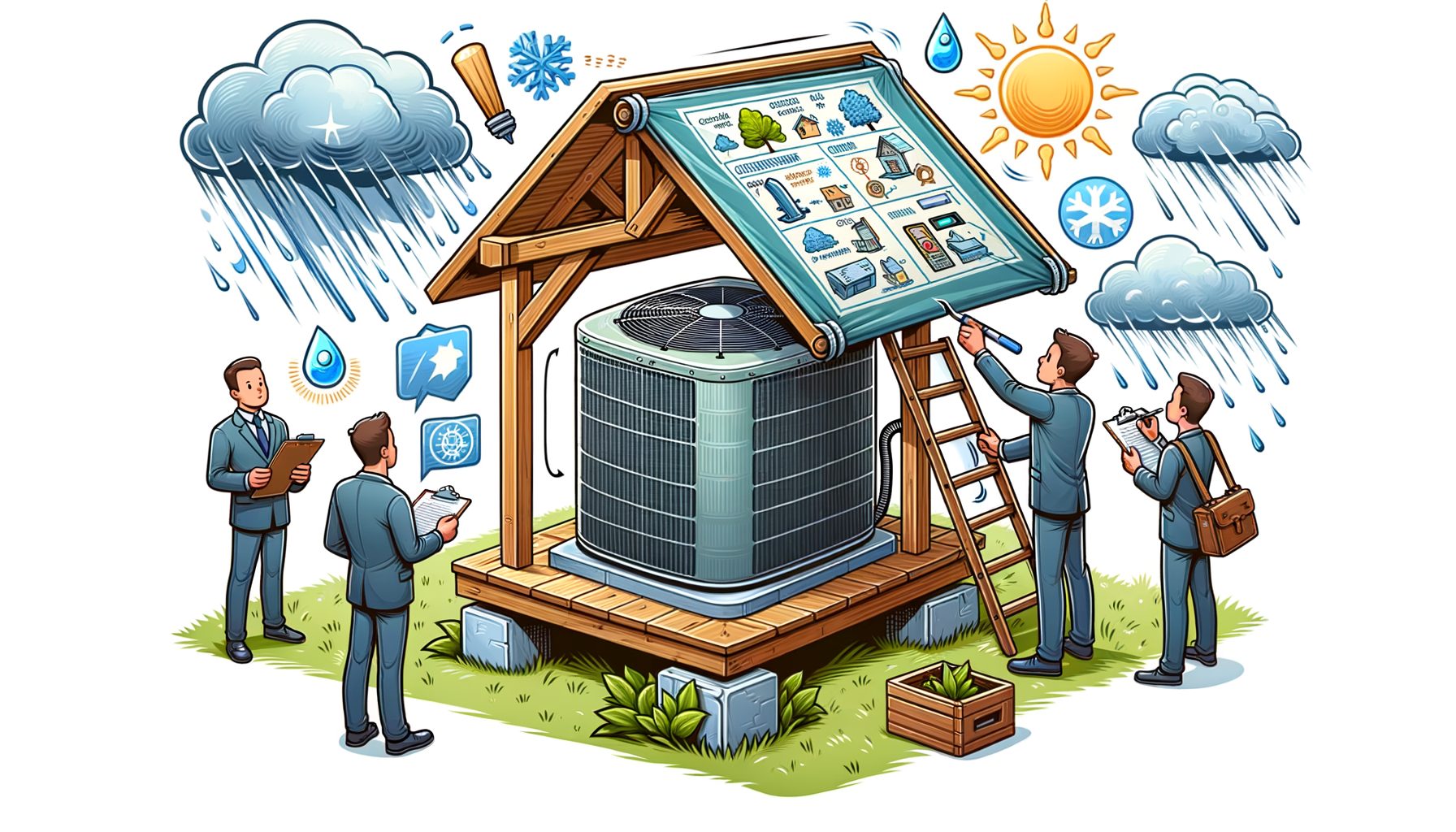 Smart Ways to Protect Your Outdoor AC from Weather Damage