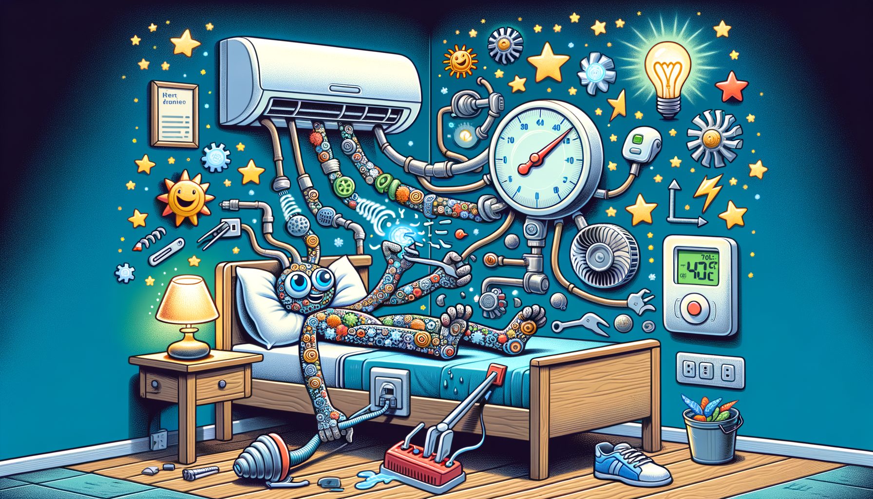 Run Your Air Conditioner Overnight Safely and Efficiently